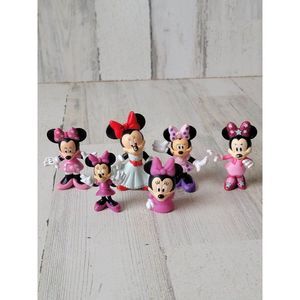 Disney Minnie Mouse dress pink playset fashion variety toy figure